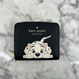 Disney X Kate Spade New York Small Zip Around 101 Dalmatians Wallet